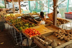 Fort-de-France un marché