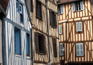 Auxerre maisons à pans de bois