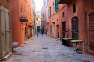 Bastia - ruelles pavées